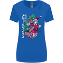 Anime Elf Christmas Tree Xmas Womens Wider Cut T-Shirt Royal Blue