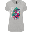 Anime Elf Christmas Tree Xmas Womens Wider Cut T-Shirt Sports Grey