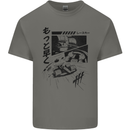 Anime Formula Racing Motorsport Cars Mens Cotton T-Shirt Tee Top Charcoal