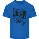 Anime Formula Racing Motorsport Cars Mens Cotton T-Shirt Tee Top Royal Blue