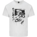 Anime Formula Racing Motorsport Cars Mens Cotton T-Shirt Tee Top White