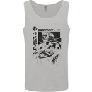 Anime Formula Racing Motorsport Cars Mens Vest Tank Top Sports Grey