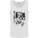 Anime Formula Racing Motorsport Cars Mens Vest Tank Top White