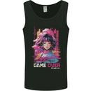 Anime Game Over Video Games Mens Vest Tank Top Black