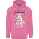 Anime Gamer Girl Gaming Video Games Mens 80% Cotton Hoodie Azelea