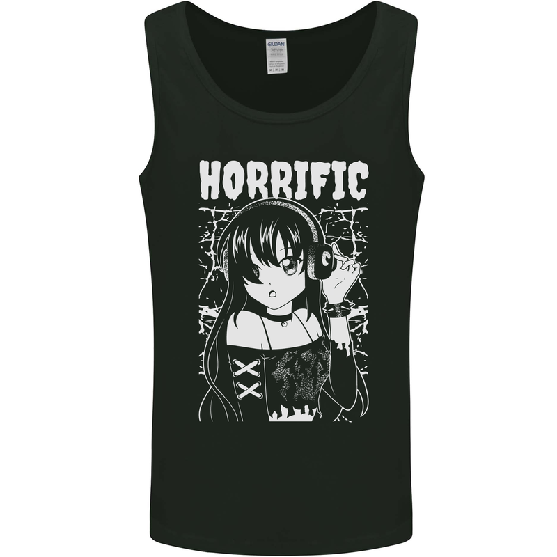 Anime Horrific Mens Vest Tank Top Black