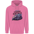 Anime Living the Femme Fatale Lifestyle Mens 80% Cotton Hoodie Azelea