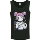 Anime Love Heart Girl Mens Vest Tank Top Black