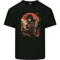 Anime Samurai Girl Fantasy Warrior Kids T-Shirt Childrens Black