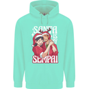 Anime Santa is My Sempai Funny Christmas Xmas Childrens Kids Hoodie Peppermint
