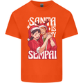Anime Santa is My Sempai Funny Christmas Xmas Kids T-Shirt Childrens Orange