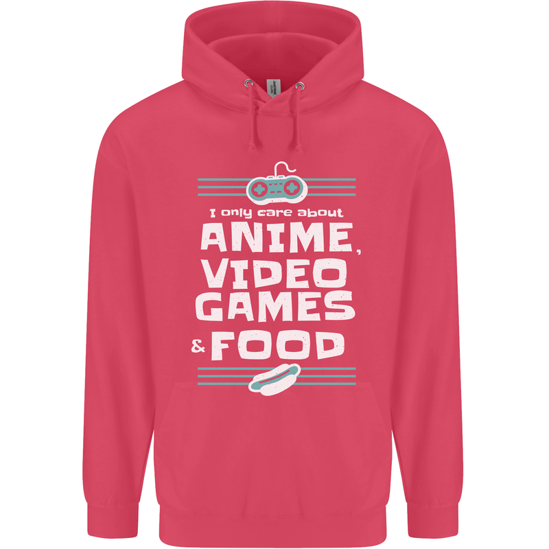 Anime Video Games & Food Funny Childrens Kids Hoodie Heliconia