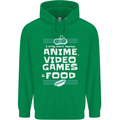 Anime Video Games & Food Funny Childrens Kids Hoodie Irish Green