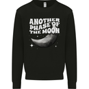 Another Phase of the Moon Lunar Kids Sweatshirt Jumper Black