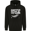 Another Phase of the Moon Lunar Mens 80% Cotton Hoodie Black