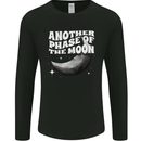 Another Phase of the Moon Lunar Mens Long Sleeve T-Shirt Black