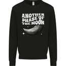 Another Phase of the Moon Lunar Mens Sweatshirt Jumper Black