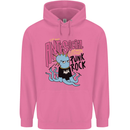 Anti Social Punk Rock Skinhead Octopus Childrens Kids Hoodie Azalea