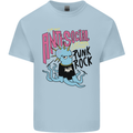 Anti Social Punk Rock Skinhead Octopus Mens Cotton T-Shirt Tee Top Light Blue