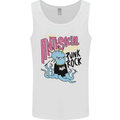 Anti Social Punk Rock Skinhead Octopus Mens Vest Tank Top White