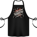 Anti Valentines Club Heart Singles Day Cotton Apron 100% Organic Black