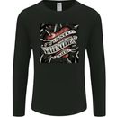 Anti Valentines Club Heart Singles Day Mens Long Sleeve T-Shirt Black