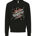 Anti Valentines Club Heart Singles Day Mens Sweatshirt Jumper Black