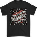 Anti Valentines Club Heart Singles Day Mens T-Shirt 100% Cotton Black