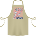 Anti Valentines Day Club Cotton Apron 100% Organic Khaki