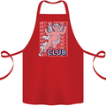 Anti Valentines Day Club Cotton Apron 100% Organic Red