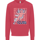 Anti Valentines Day Club Kids Sweatshirt Jumper Heliconia