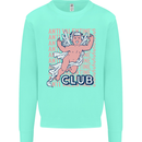 Anti Valentines Day Club Kids Sweatshirt Jumper Peppermint