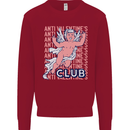 Anti Valentines Day Club Kids Sweatshirt Jumper Red