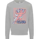 Anti Valentines Day Club Kids Sweatshirt Jumper Sports Grey