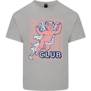 Anti Valentines Day Club Kids T-Shirt Childrens Sports Grey