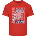 Anti Valentines Day Club Mens Cotton T-Shirt Tee Top Red