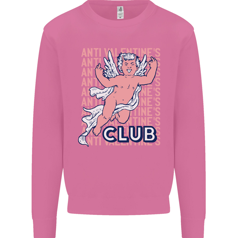 Anti Valentines Day Club Mens Sweatshirt Jumper Azalea