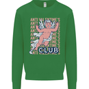 Anti Valentines Day Club Mens Sweatshirt Jumper Irish Green