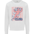 Anti Valentines Day Club Mens Sweatshirt Jumper White