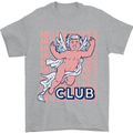 Anti Valentines Day Club Mens T-Shirt 100% Cotton Sports Grey
