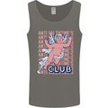 Anti Valentines Day Club Mens Vest Tank Top Charcoal