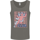 Anti Valentines Day Club Mens Vest Tank Top Charcoal