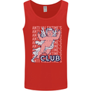 Anti Valentines Day Club Mens Vest Tank Top Red