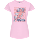 Anti Valentines Day Club Womens Petite Cut T-Shirt Light Pink