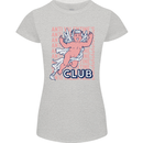 Anti Valentines Day Club Womens Petite Cut T-Shirt Sports Grey