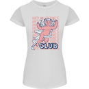 Anti Valentines Day Club Womens Petite Cut T-Shirt White