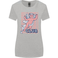 Anti Valentines Day Club Womens Wider Cut T-Shirt Sports Grey