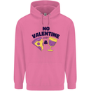 Anti Valentines Day Just Pizza & Wine Mens 80% Cotton Hoodie Azelea