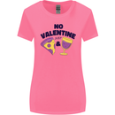 Anti Valentines Day Just Pizza & Wine Womens Wider Cut T-Shirt Azalea