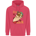 Anti Valentines Day Singles Day Kebab Childrens Kids Hoodie Heliconia